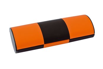 turning case L orange-black- silver