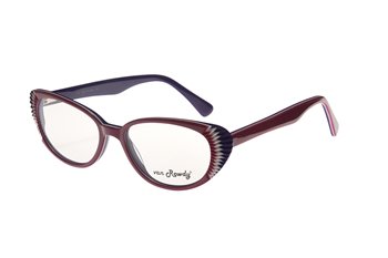 Acetate frame pink/white/l'p 52-17-140
