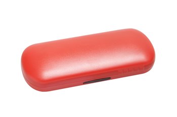 Plastic case M ABS ass. blue red grey