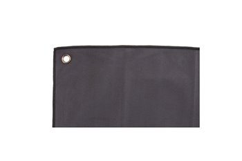 Microfiber 40x40cm black sewn edge